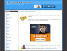 Tablet Screenshot of emoticones-gratuits.com